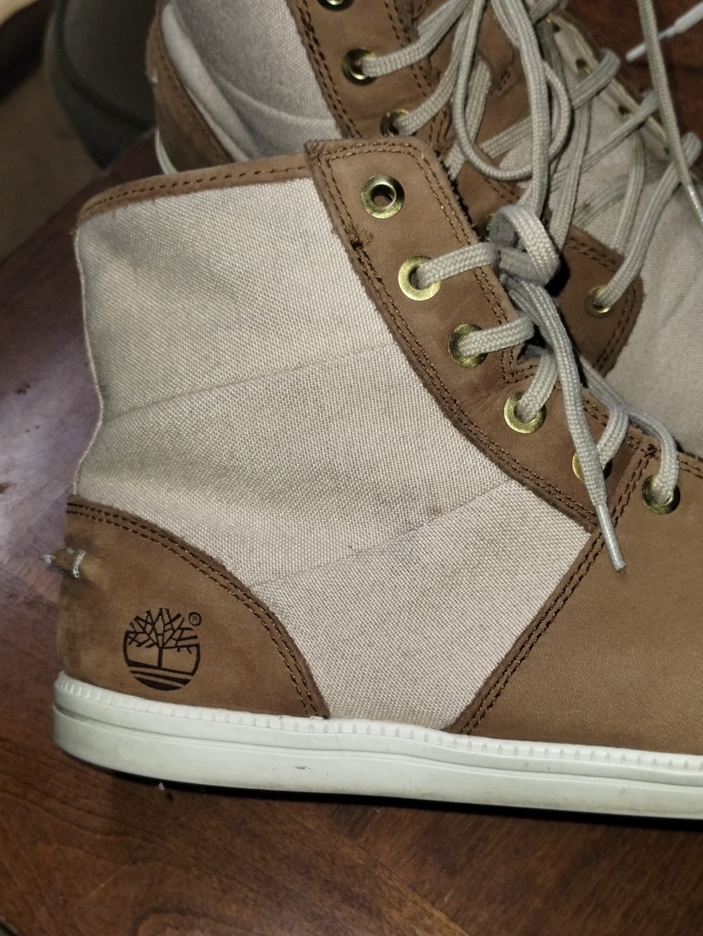 Timberland Tan and Cream Men's Chukka Boots